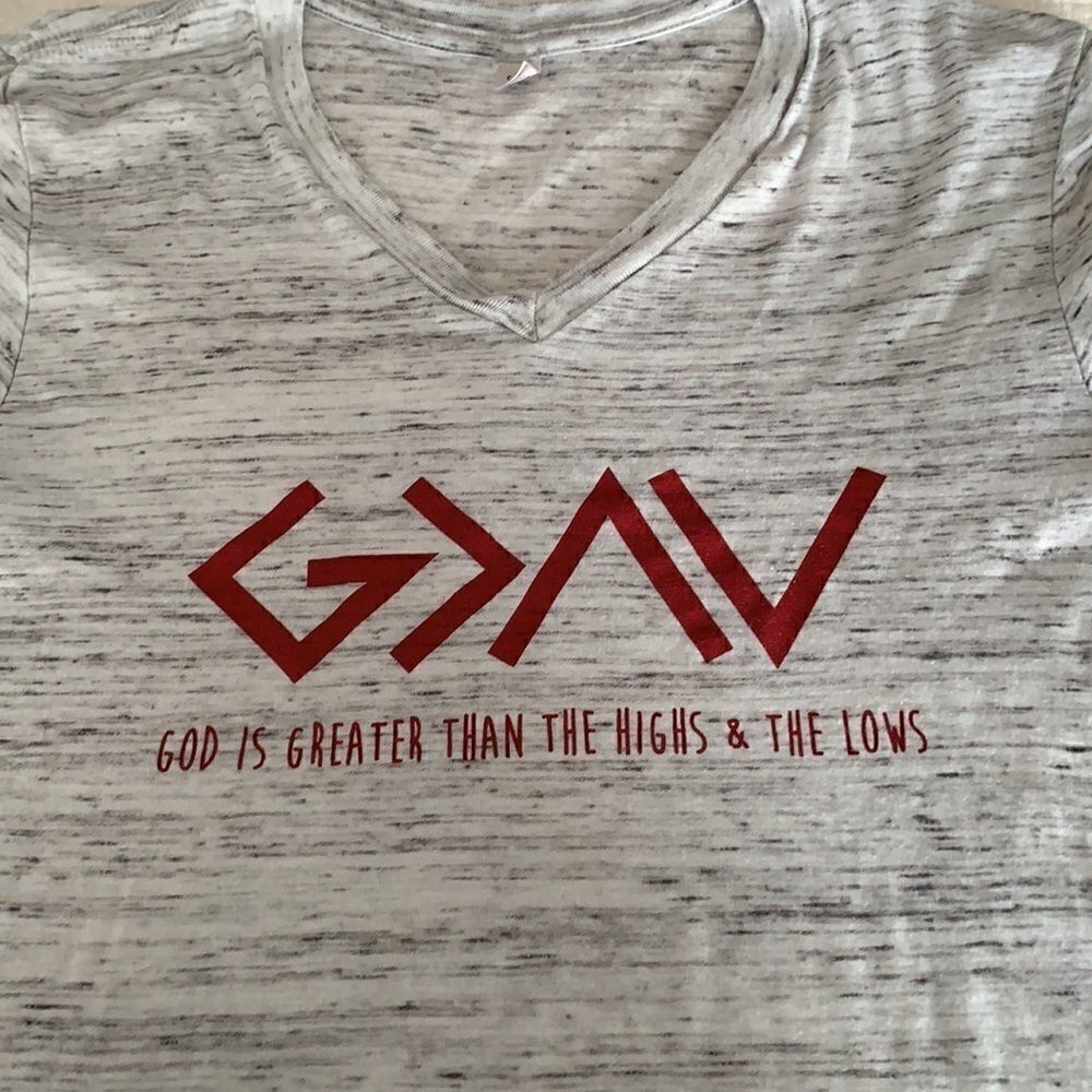 Grey short sleeve tee- size S - Picture 5 of 5